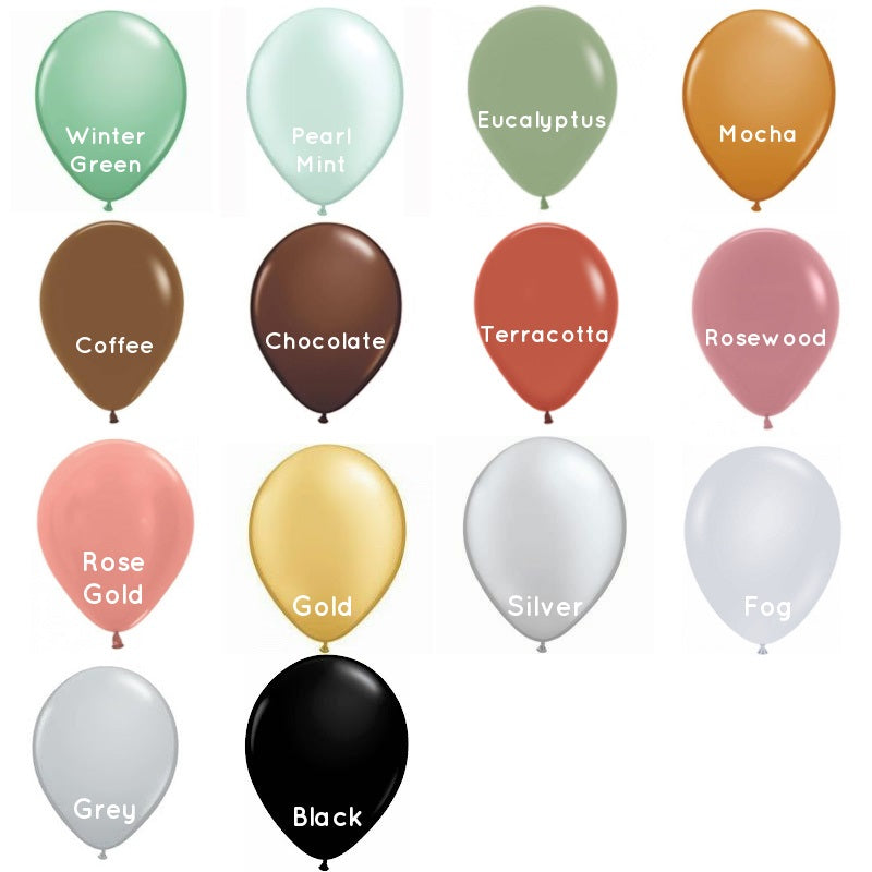 Mini 12cm Balloons (5 pack)